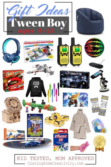 Currently, the best 12 year old boy gift is the nintendo switch. Best Gifts For Tween Boys - Age 10 to 12 | Craving Some ...