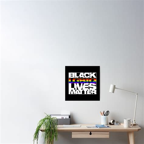 Black Lgbtq Lives Matter Philly Pride Flag Poster By Valador Redbubble