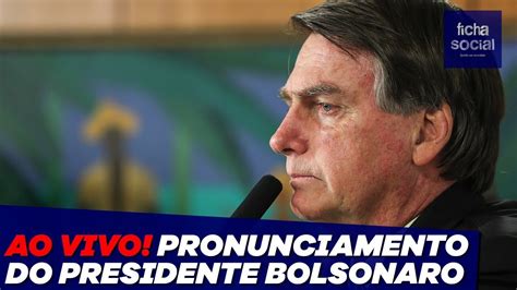 Ao Vivo Presidente Jair Bolsonaro Faz Pronunciamento No Nordeste