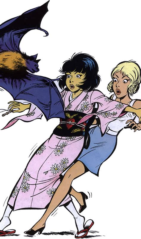 Yoko Tsuno Graphic Novels Curious Trio Character