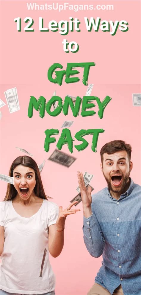 12 Legit Ways To Get Money Fast Get Money Now How To Get Money Fast Ways To Get Money