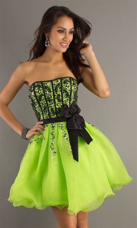 pin by sage on i want mini homecoming dresses green homecoming dresses neon prom dresses