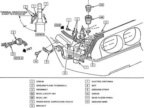 C4 Corvette Power Antenna Qanda On Wiring Fuse Replacement And Diagrams