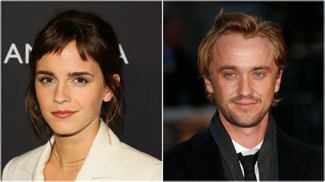 Watch Access Hollywood Interview Emma Watson Reunites With Harry Potter Co Star Tom Felton We