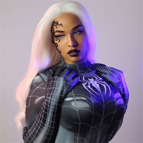 Symbiote Black Cat Cosplay Set Feminist Chronicles