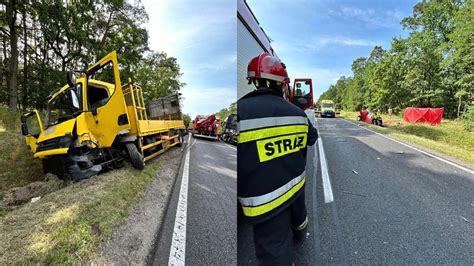 Miertelny Wypadek Pod Toruniem Kolejna Tragedia Na Drodze Krajowej Nr