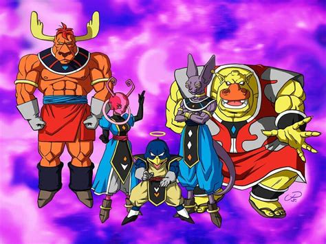 The dragon ball manga series features an ensemble cast of characters created by akira toriyama. Dragon ball super gods of destruction | Anime Amino