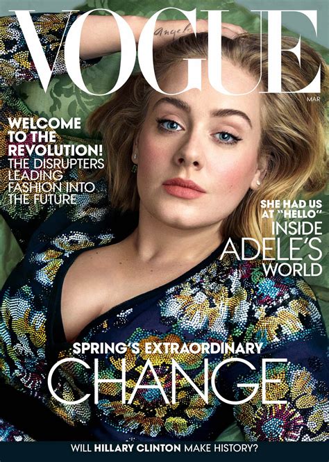 Adele Vogue Magazine Celeb Donut