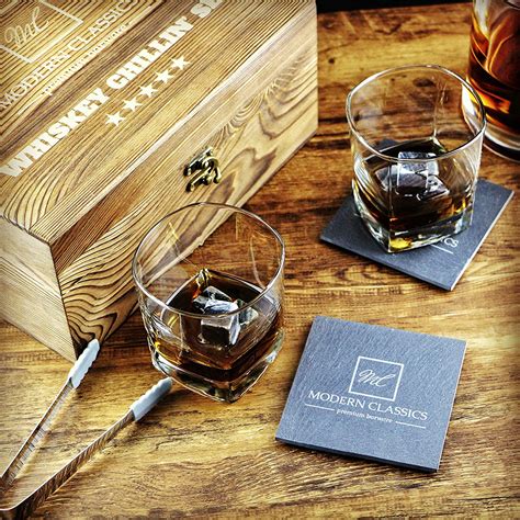 China Whiskey Stones Bourbon Glasses T Box Drinking Stones Wine T For Father’s Day