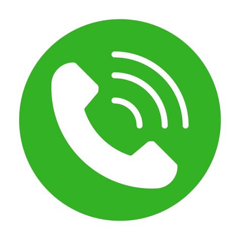 Green Telephone Icon Telephone Icon Ai Format 17732782 Vector Art At