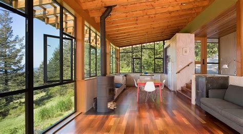 Cabin was designed around the concepts of space efficiency, view orientation, and solar access. Orcas Island Cabin | Architect, House in the woods ...