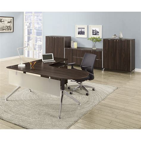Shoppers at national business furniture save an average of 10% when using a coupon code. Astoria Executive L-Desk Suite | National Business ...