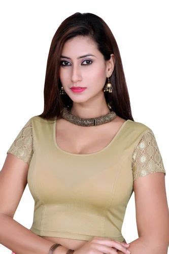 Golden Shimmer Stretchable Blouse At Rs 170piece Mulund East