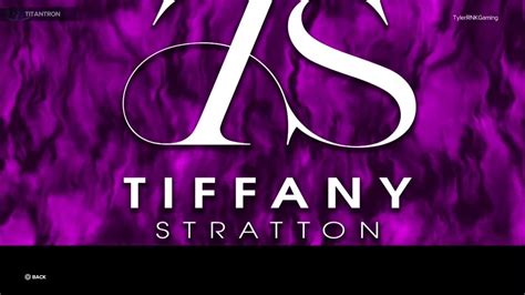 Wwe Tiffany Stratton Titantron Wwe 2k23 With Keep Up Theme Youtube