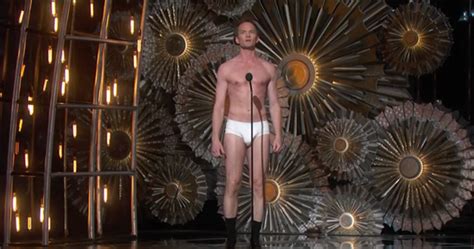 Oscars 2015 Neil Patrick Harris Hosts In Underwear For Birdman Tribute Ibtimes Uk