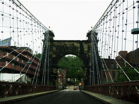 Suspension Bridge Wheeling West Virginia Usa Heroes Of Adventure