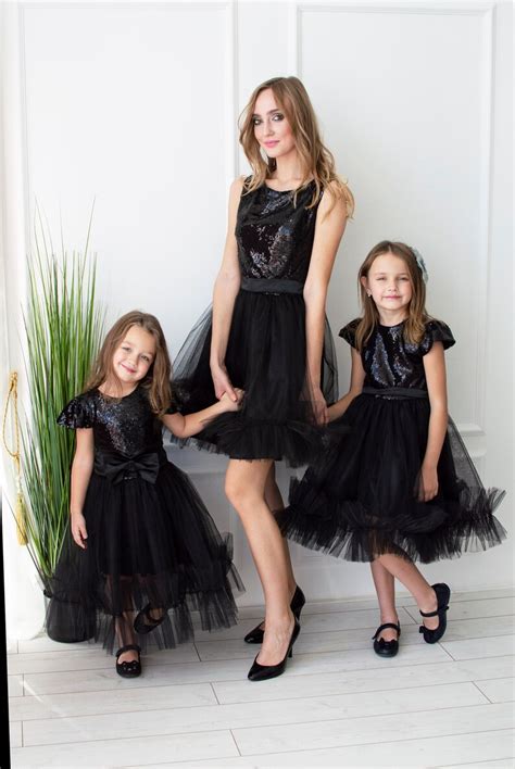 mommy and me dress mother daughter matching shiny dress dress etsy france