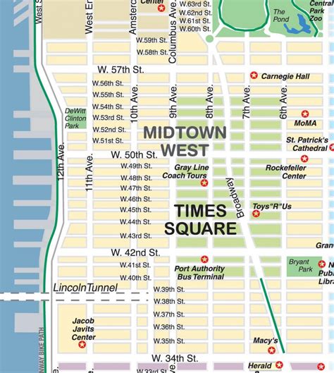 Printable Times Square Map Printable Blank World