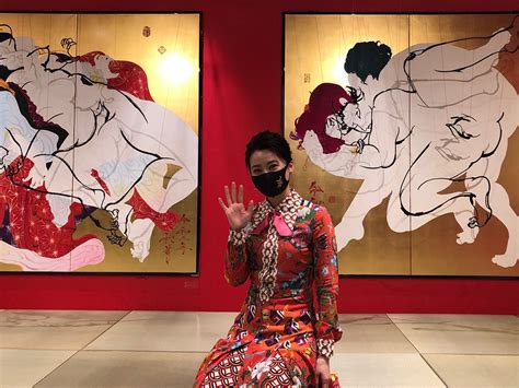 書道家紫舟による春画展東京で初披露 ニュース アイエム インターネットミュージアム