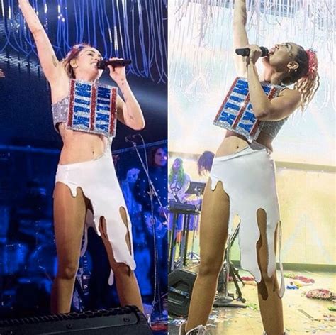 The Most Outrageous Nsfw Moments From Miley Cyrus New Tour Huffpost