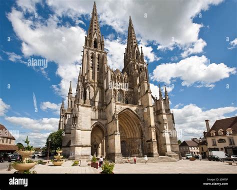 Sées Cathedral Normandy France Stock Photo Alamy