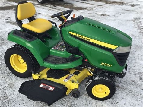 2014 John Deere X500 Lawn And Garden Tractors Willmar Mn