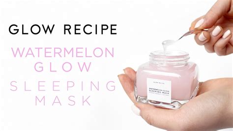 3 use the glow recipe watermelon mask only for the intended purpose. Glow Recipe's Watermelon Glow Sleeping Mask | #Morningglow ...