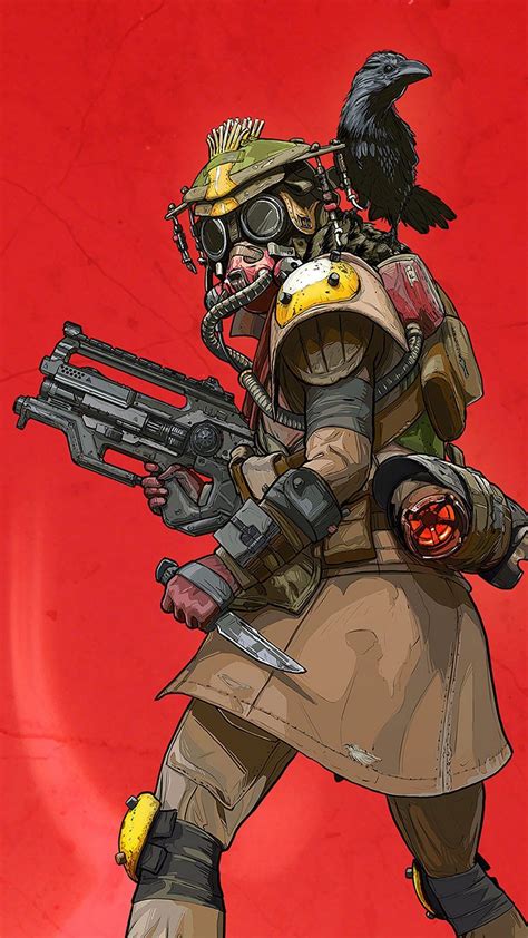 Bloodhound Apex Legends 4k Ultra Hd Mobile Wallpaper Character Art