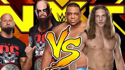 Nxt Takeover No Mercy Mod Matches The Oc Vs Keith Lee And Matt Riddle