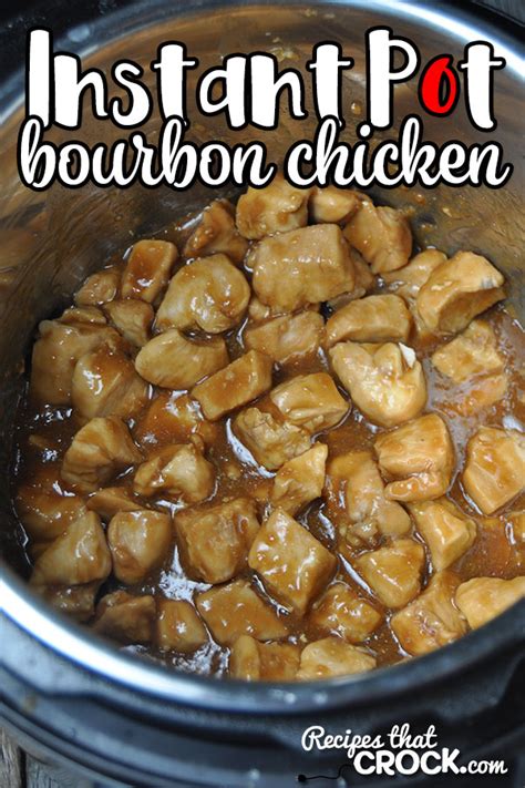 This post contains affiliate links. This Instant Pot Bourbon Chicken recipe is a really easy meal that is always … | Bourbon chicken ...