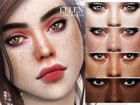 Freckles Skin The Sims 4 Sims4 Clove Share Asia Tổng Hợp