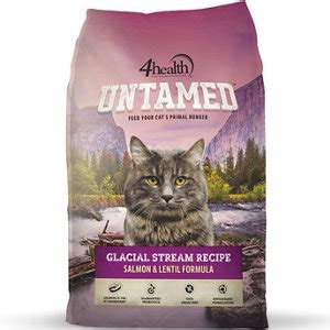 4health cat food has a number of pro's: 4health Untamed Glacial Stream Recipe Salmon & Lentil ...