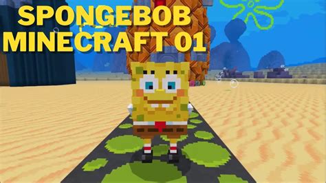 Spongebob In Minecraft Minecraft Spongebob Squarepants Youtube