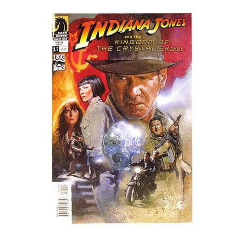 Indiana Jones And The Kingdom Of The Crystal Skull Comic 1 Dark