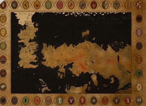 Game Of Thrones Westeros And Essos Map Game Of Thrones Westeros Map