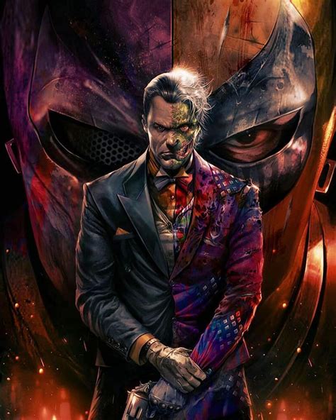 Two Face Dc Comics Wallpapers Wallpaper Cave