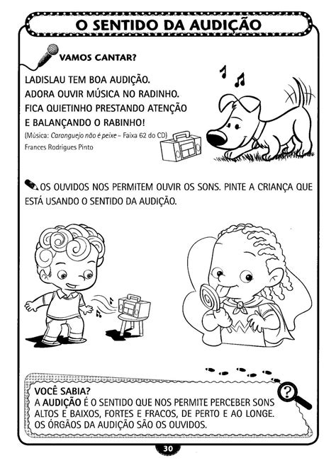 Atividades Dos 5 Sentidos