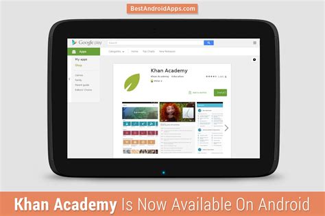 Khan academy is the official app of the prestigious academy of the same name, a free online service where any person in the world can learn about lots of different subjects. Khan Academy Is Now Available On Android - Best Android Apps