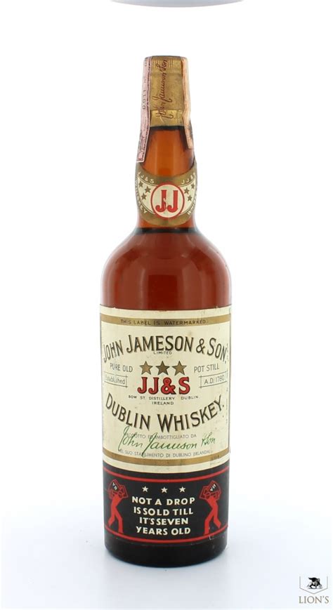 John Jameson 7 Years Old Jjands One Of The Best Types Of Other Whisky
