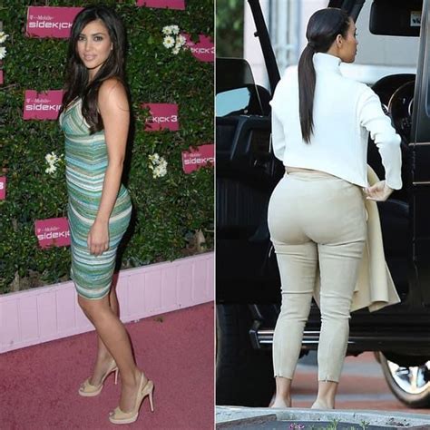 Shocking Photos That Prove Kim Kardashians Butt Is Fake Thatviralfeed