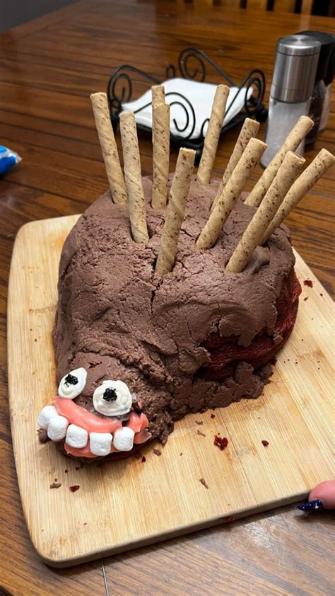 hedgehog cake fails hilariously terrible baking disasters the funniest blog