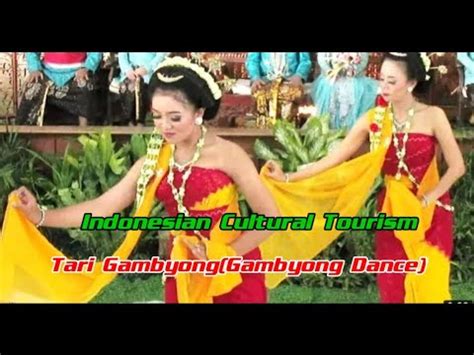 Tari Gambyong Gambyong Dance Wisata Budaya Pulau Jawa Surakarta