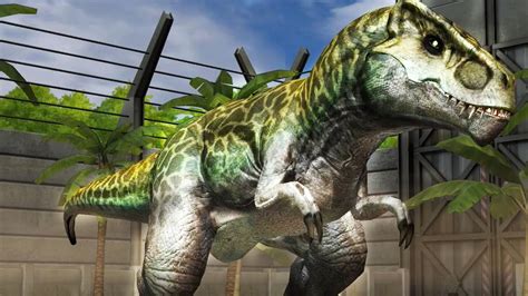 Jurassic World The Game Allosaurus Hybrid