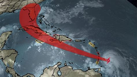 Tropical Storm Elsa Strengthening Florida Caribbean Should Track