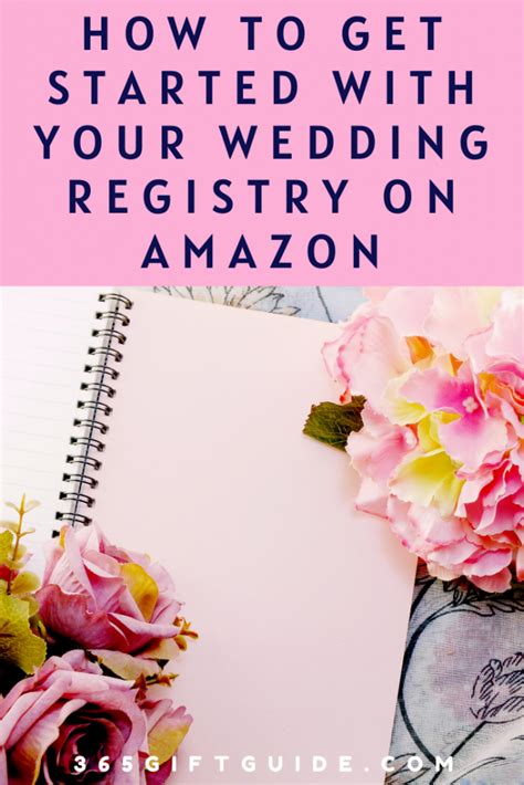 Get Started With Your Wedding Registry On Amazon 365 T Guide