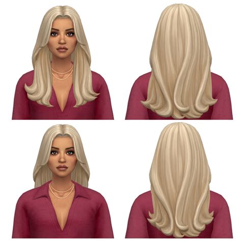 Aretha Patreon Sims Hair Sims 4 Sims