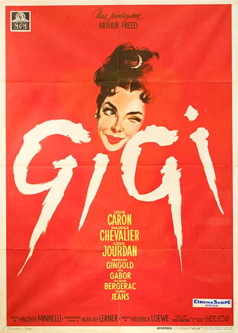 Gigi 1958 Italian Due Fogli Poster Posteritati Movie Poster Gallery