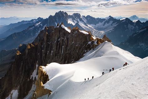 Laiguille Du Midi 3 842m Alpes Françaises Par Le Photographe Jakub