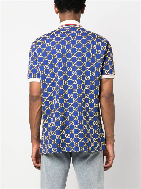 Gucci GG Short Sleeve Polo Shirt Farfetch