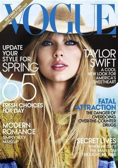 How Many Times Has Taylor Swift Been On The Cover Of Vogue Shes